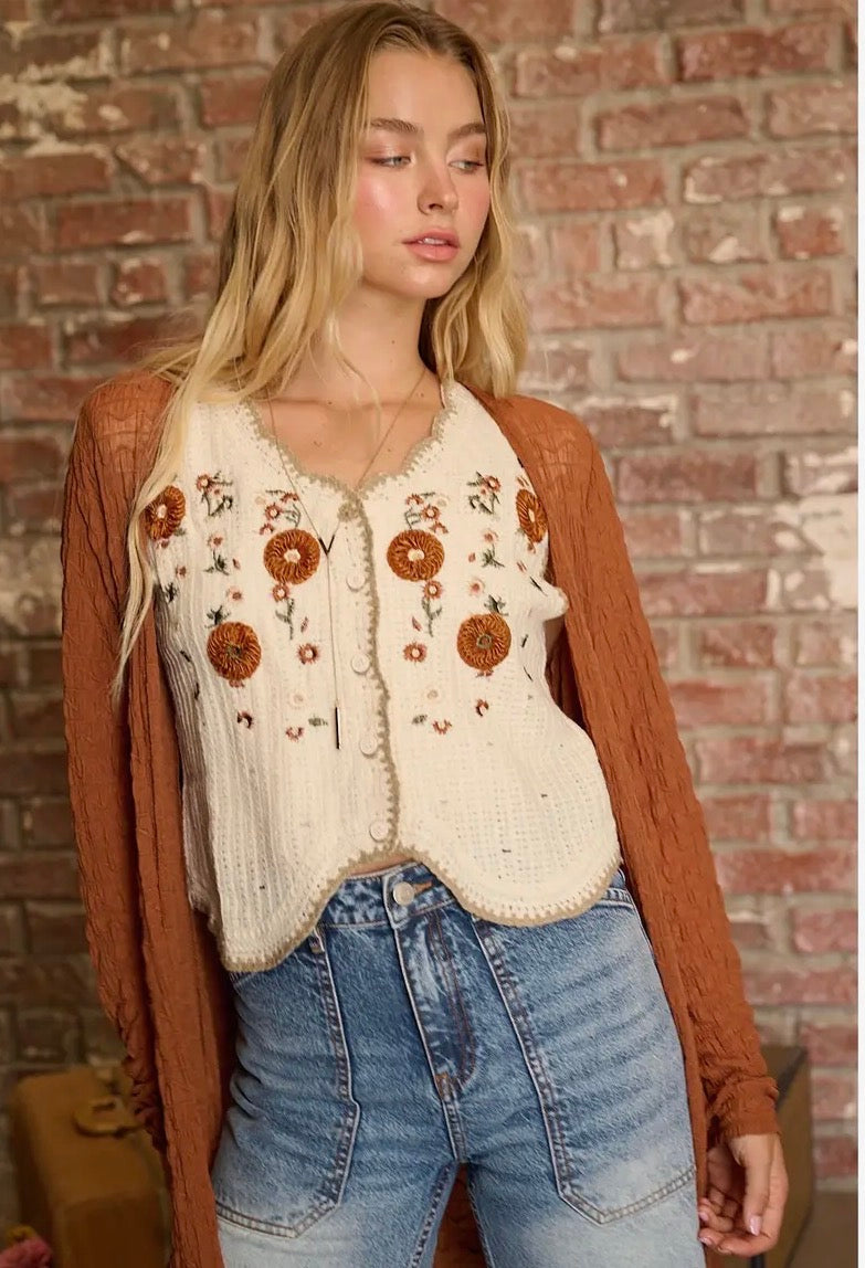 Textured Sheer Long Sleeve Side Slit Maxi Cardigan